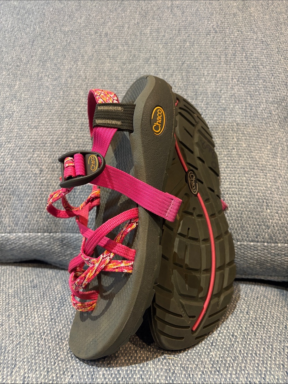 Chaco ZX2 pink weatherproof sandals! 9